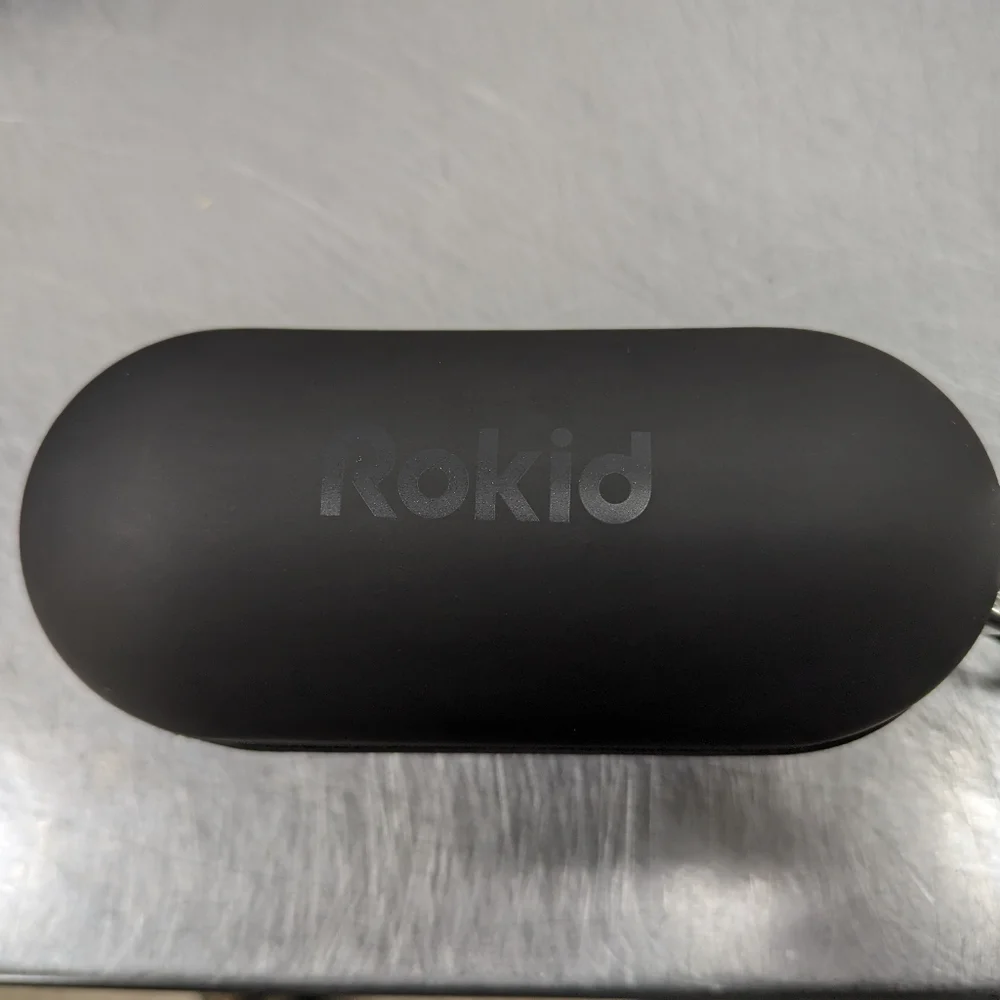 Rokid Max AR glasses with hub.